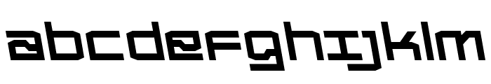 Froxa Bold Reslant Font LOWERCASE