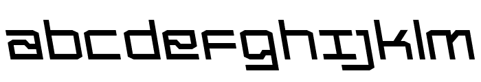 Froxa Medium Reslant Font LOWERCASE