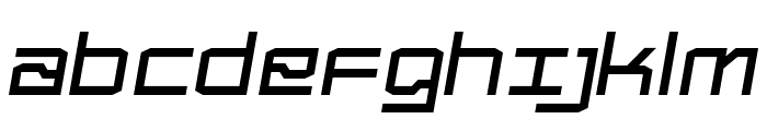 Froxa Medium Slant Font LOWERCASE