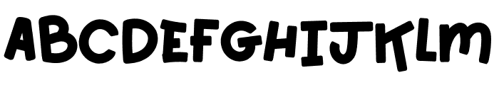 Frozen Gnome Regular Font UPPERCASE