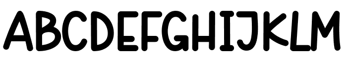 Fruchty Font UPPERCASE