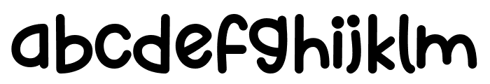 Fruchty Font LOWERCASE