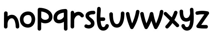 Fruchty Font LOWERCASE