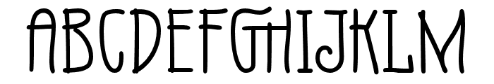 Fruge-Light Font UPPERCASE