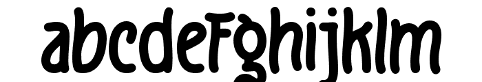 Fruge-bold Font LOWERCASE