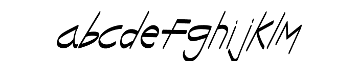 Fruicey Font LOWERCASE
