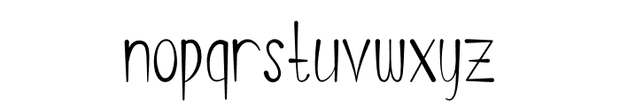 Fruit Jams Font LOWERCASE