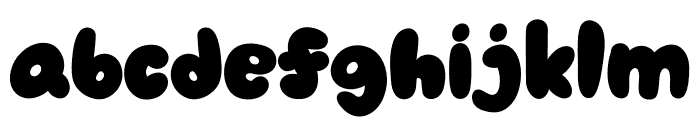 Fruit Tropical Font LOWERCASE