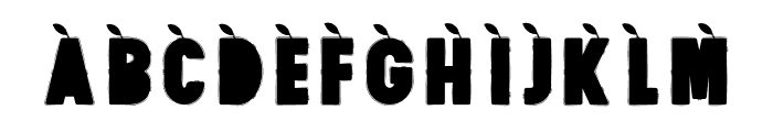 Fruit4 Font LOWERCASE