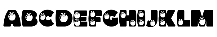 Fruito Font UPPERCASE