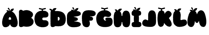 Fruity Font UPPERCASE
