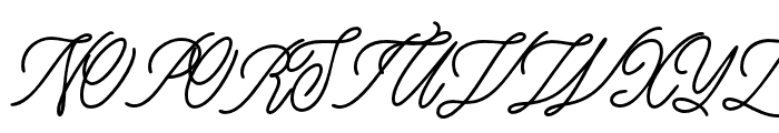 Fruztas-Regular Font UPPERCASE