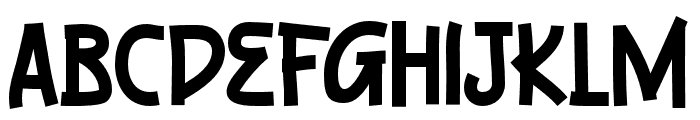 Fuchas-Regular Font UPPERCASE