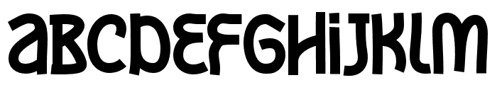 Fuchas-Regular Font LOWERCASE