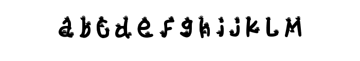 Fuchsia Regular Font LOWERCASE