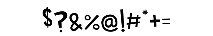 Fuchsita regular Font OTHER CHARS