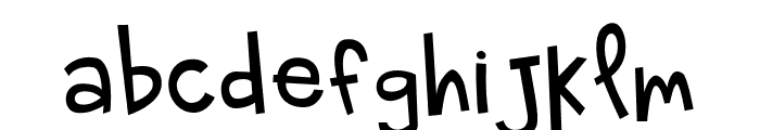 Fuchsita regular Font LOWERCASE