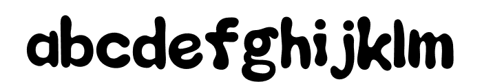 Fuego Font LOWERCASE
