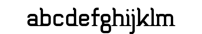 Fuera-Fill Font LOWERCASE