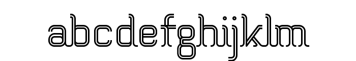 Fuera-Regular Font LOWERCASE