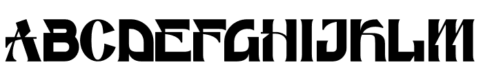 Fufufafa Bold Font UPPERCASE