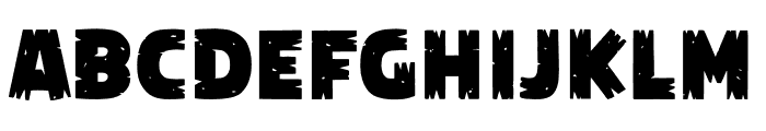 Fugitive Font LOWERCASE