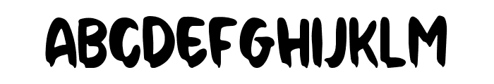 Fujitora Regular Font UPPERCASE