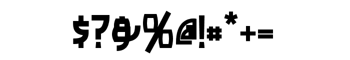 Fujiyama Font OTHER CHARS