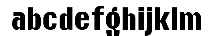 Fukoya Regular Font LOWERCASE