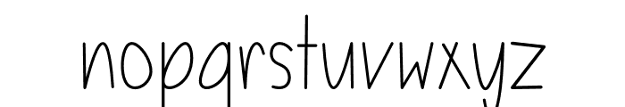 Fulay Font LOWERCASE