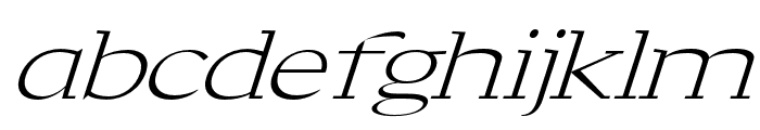 Fulcro regular Font LOWERCASE
