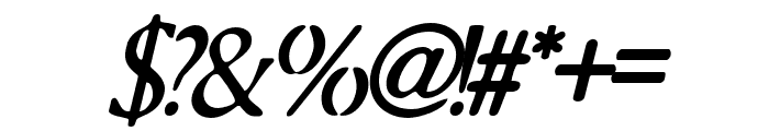 FulesTank-Regular Font OTHER CHARS
