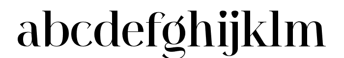 Fulgate Medium Font LOWERCASE