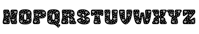 Full Love Font UPPERCASE