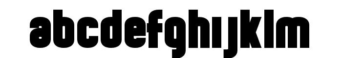 FullBox Regular Font LOWERCASE