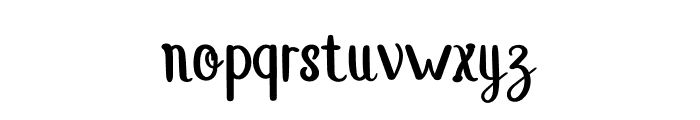 Fummy Scratch Font LOWERCASE