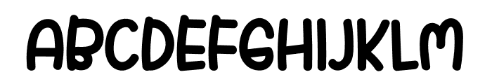 Fun Boys Font LOWERCASE