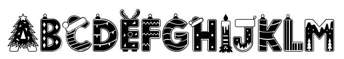 Fun Christmas Regular Font LOWERCASE