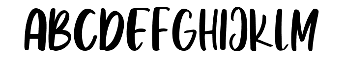 Fun Frog Font UPPERCASE