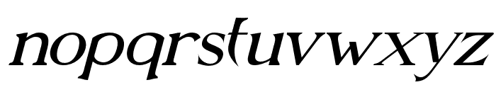 FunCat-Italic Font LOWERCASE