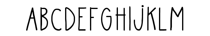 FunField-Regular Font LOWERCASE