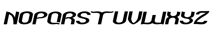 Funatic Italic Font UPPERCASE