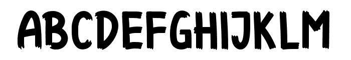 Funbold Font LOWERCASE