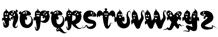 Funboo Font UPPERCASE