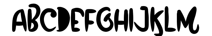 Funbox Font LOWERCASE
