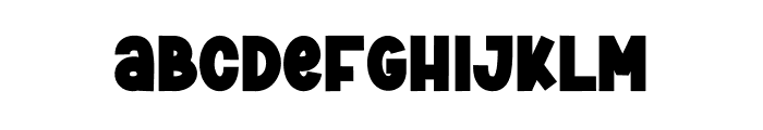 Fungky Grunge Font UPPERCASE