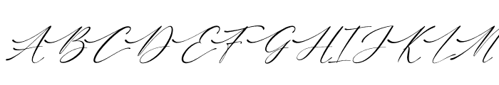 Funittey Italic Font UPPERCASE