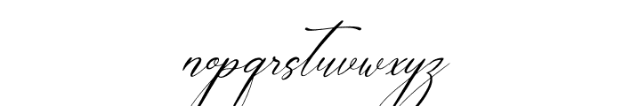 Funittey Italic Font LOWERCASE