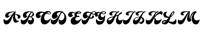 Funkaholic Font Font UPPERCASE