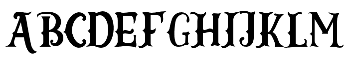 Funkerly Font UPPERCASE